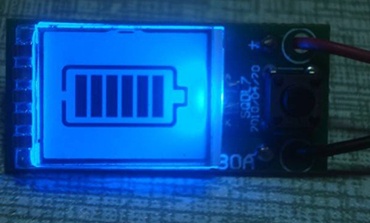 锂电池充电器LCD电量显示